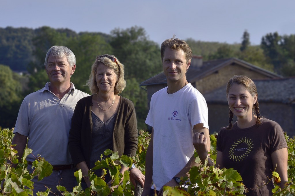 Bertrand, Anke, Xavier et Kerrie